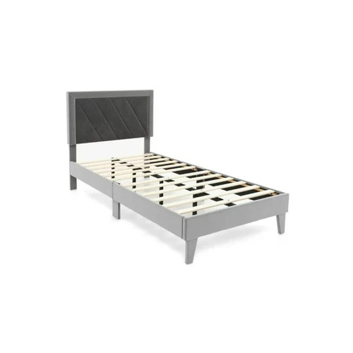 Costway single platform - single, bed
