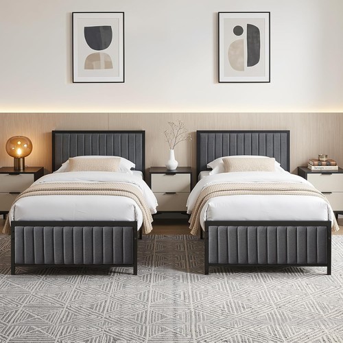Single size bed - size, set