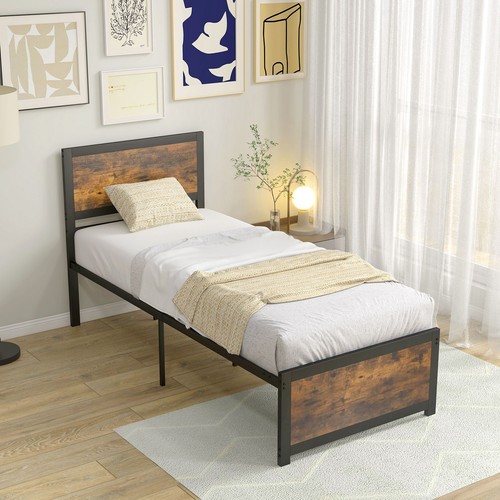 Single size bed - bed, platform