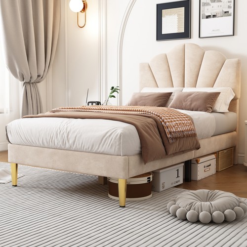 3ft velvet upholstered - 3ft,