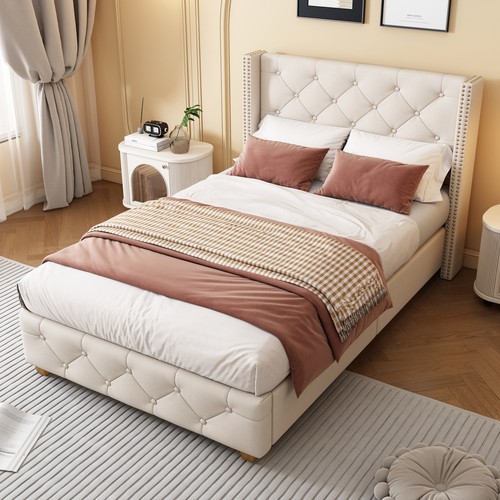3ft upholstered single bed - single,