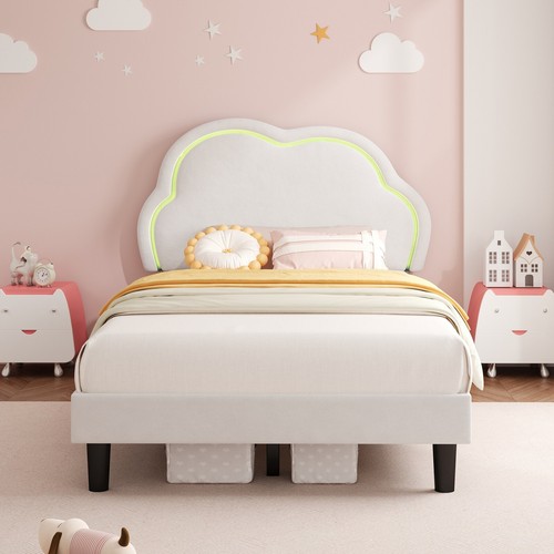 Upholstered bed 3ft single - upholstered,