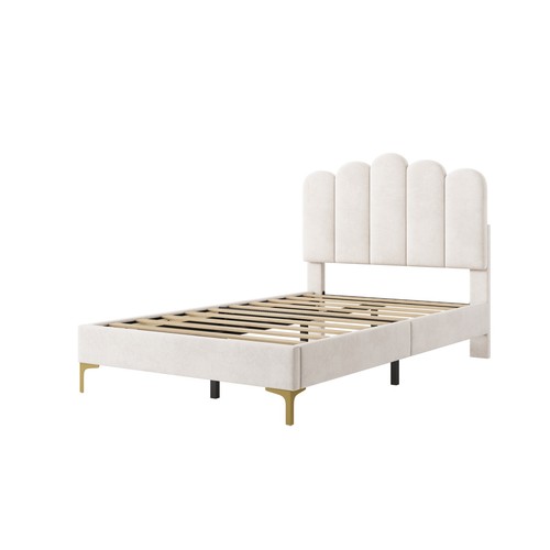 3ft single velvet bed - single,