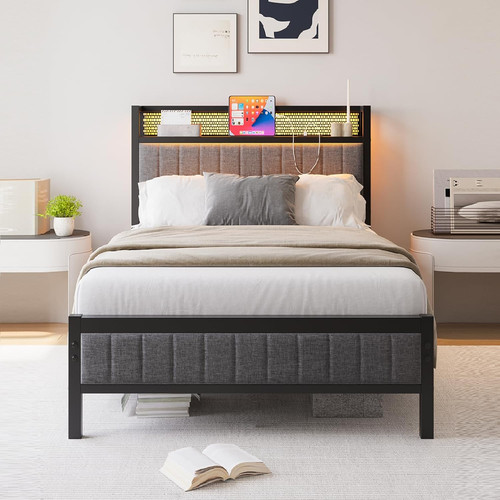 Single bed frame with - frame,